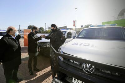 Berazategui: entregaron 20 patrulleros para reforzar la seguridad