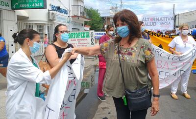 Vilma Ripoll en el Día de la Enfermería: "el mejor reconocimiento es un sueldo igual a la canasta familiar"
