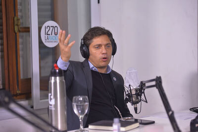 Kicillof afirmó ser "optimista" con la recuperación económica en la pospandemia