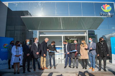 Se inauguró el módulo de internación de la Unidad de Diagnóstico Precoz de Garín