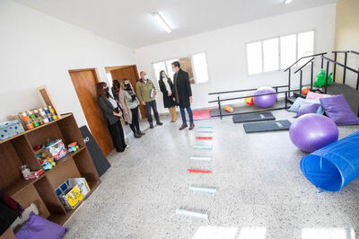 La Costa: Cardozo recorrió los trabajos integrales en el CIC de Las Toninas
