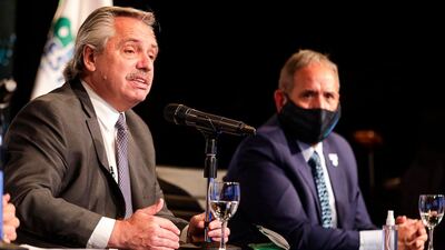 Alberto Fernández: “Nos vamos a poner de pie porque vamos a vencer a la pandemia todos unidos"
