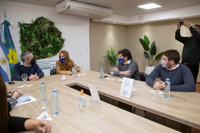 Tolosa Paz: “Estamos llegando a La Plata y a otros distritos de la Provincia con ayudas urgentes”