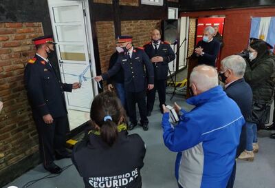 Berisso: nuevas obras en el Destacamento de Bomberos de Villa Zula