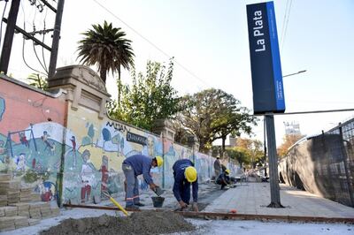 La Plata: Avanza la obra en la zona de la Estación de Trenes e informan cortes en la circulación