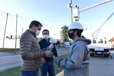 La Plata: Instalan nuevas cámaras de seguridad en Tolosa