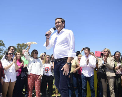 La Plata: Garro, con Santilli, Manes y Ocaña: “Vamos por una provincia más justa´´