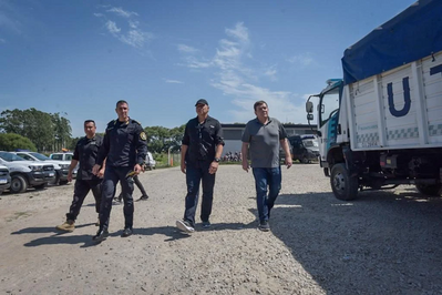 Mar del Plata: Montenegro y Berni se reunieron para analizar el operativo de seguridad del verano