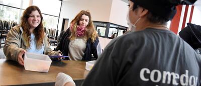 La Plata: El Comedor Universitario vuelve a funcionar en sus cuatro sedes