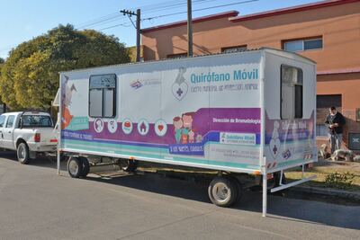 Olavarría: El Quirófano Veterinario Móvil atenderá en Loma Negra