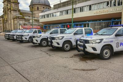 Ayacucho: La ciudad sumó 6 nuevos móviles policiales