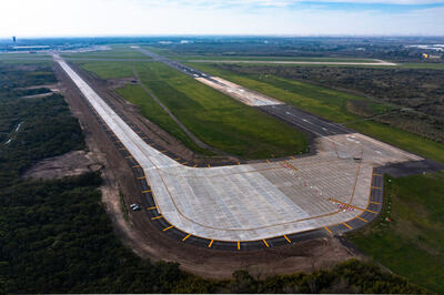 Habilitaron la pista secundaria "Delta" del Aeropuerto de Ezeiza