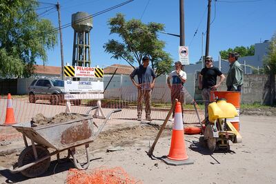Necochea: La Comuna amplía en Quequén la red de gas
