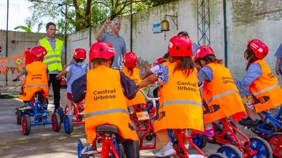 Berazategui: Nueva jornada de Educación Vial en el Jardín de Infantes N° 920