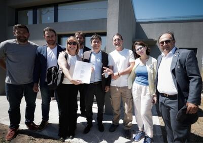 Saladillo: Se realizó una nueva entrega de viviendas en el distrito
