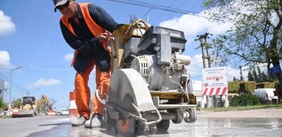 La Plata: Comenzaron las obras de bacheo en avenida 44 y Ruta 36