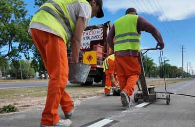 Ensenada: La reparación integral del Camino Vergara entró en su etapa final