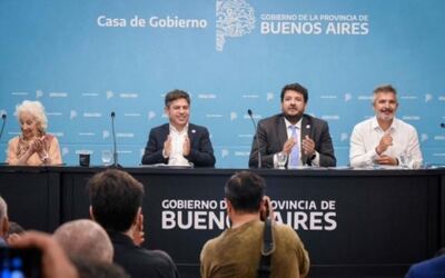 La Plata: Kicillof encabezó un acto por el Día Internacional de los Derechos Humanos