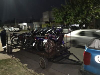 La Plata: El Municipio refuerza los controles vehiculares con más de un centenar de motos secuestradas