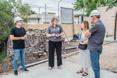 Olavarría: El Municipio avanza con obras de mejoramiento en La Casa de Helen