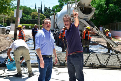 Florencio Varela: Katopodis recorrió obras de mejoramiento integral la ciudad