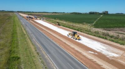 Avanza a buen ritmo la obra de transformación en Autovía de la RP 41