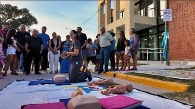 El Sistema Provincial de Emergencias desplegó una muestra interactiva en Villa Gesell y Mar Chiquita