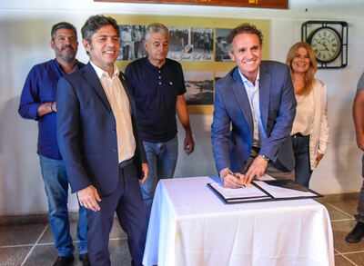 Villa Gesell: Se firmó la adjudicación para finalizar la Etapa I del Hospital Carlos Idaho