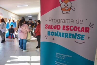 Salud Escolar Bonaerense: 42 municipios ya se sumaron al programa