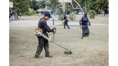 Mar del Plata: EMSUR realizó trabajos de mejora en la Plaza Héroes de Malvinas