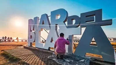 Mar del Plata: Finalizan los trabajos de puesta en valor del “Punto Selfie” ubicado en el Paseo de las Américas