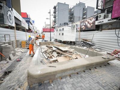 Lomas de Zamora: Avanza la renovación integral de “Laprida en Comunidad”