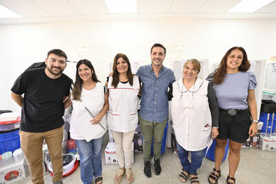 Salto: Gobierno bonaerense entregó equipamiento para comedores escolares