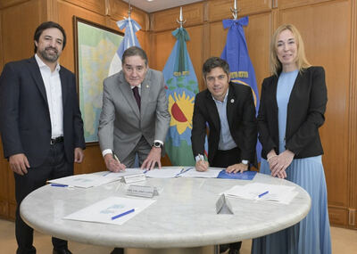 La Provincia firmó un acuerdo con la OPS para fortalecer el sistema de salud