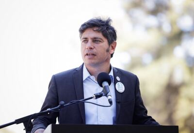 Kicillof inauguró la nueva red de distribución de agua potable en la Isla Martín García