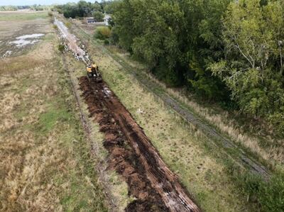Olavarría: Continúan los trabajos de hidráulica y transitabilidad en distintos puntos del Partido