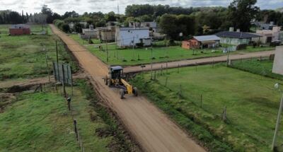 Madariaga: Continúan las mejoras de las calles afectadas por la obra de cloacas