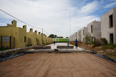 Ensenada: Avanza la construcción de 150 viviendas