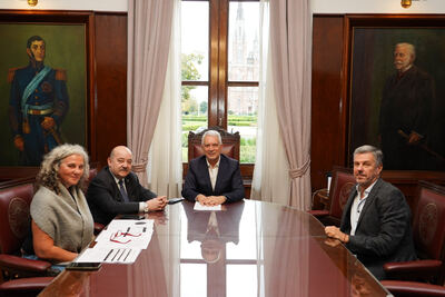 La Plata: Alak y Tauber articulan una agenda conjunta para fortalecer la formación en oficios