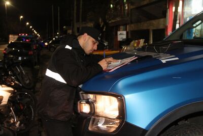 La Plata: Más de 100 secuestros vehiculares y tres aprehendidos en operativos viales