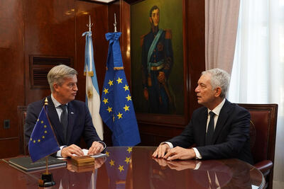 La Plata: Alak y el embajador de la Unión Europea impulsan una agenda de innovación para la ciudad