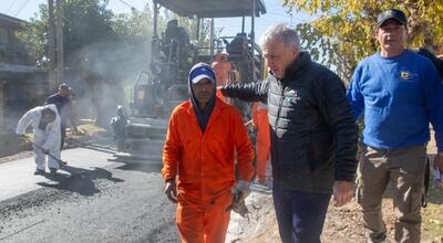 Berazategui: Ejecutan obras de pavimentación en el barrio Sevilla