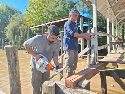 Tigre: Continúan las obras de mantenimiento y mejoras de infraestructura en el Delta