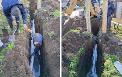 Necochea: Obras Sanitarias intensificó las tareas y resolvió más de 260 reclamos para fortalecer los servicios básicos