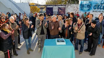 Berazategui: Inauguraron un Centro Cultural y Deportivo en la Sociedad de Fomento AOT