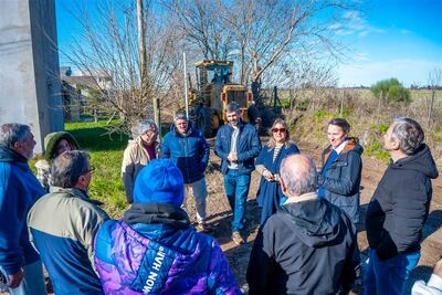 Junín: Continúan los trabajos de mejoras en calles e hídricas en el barrio San Ignacio