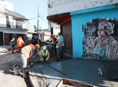 Lomas de Zamora: Avanzan las mejoras de infraestructura en el Barrio El Corcho