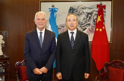 La Plata: Alak y el embajador chino avanzan en una agenda para potenciar la actividad productiva regional