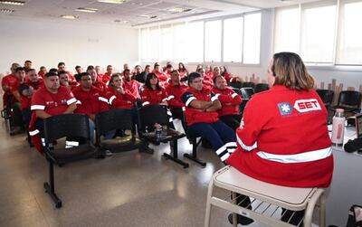 Tigre: Personal del SET recibió una capacitación para fortalecer la capacidad de respuesta