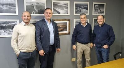 Madariaga: Santoro se reunió en Hidráulica y Saneamiento para avanzar en obras de agua y cloacas